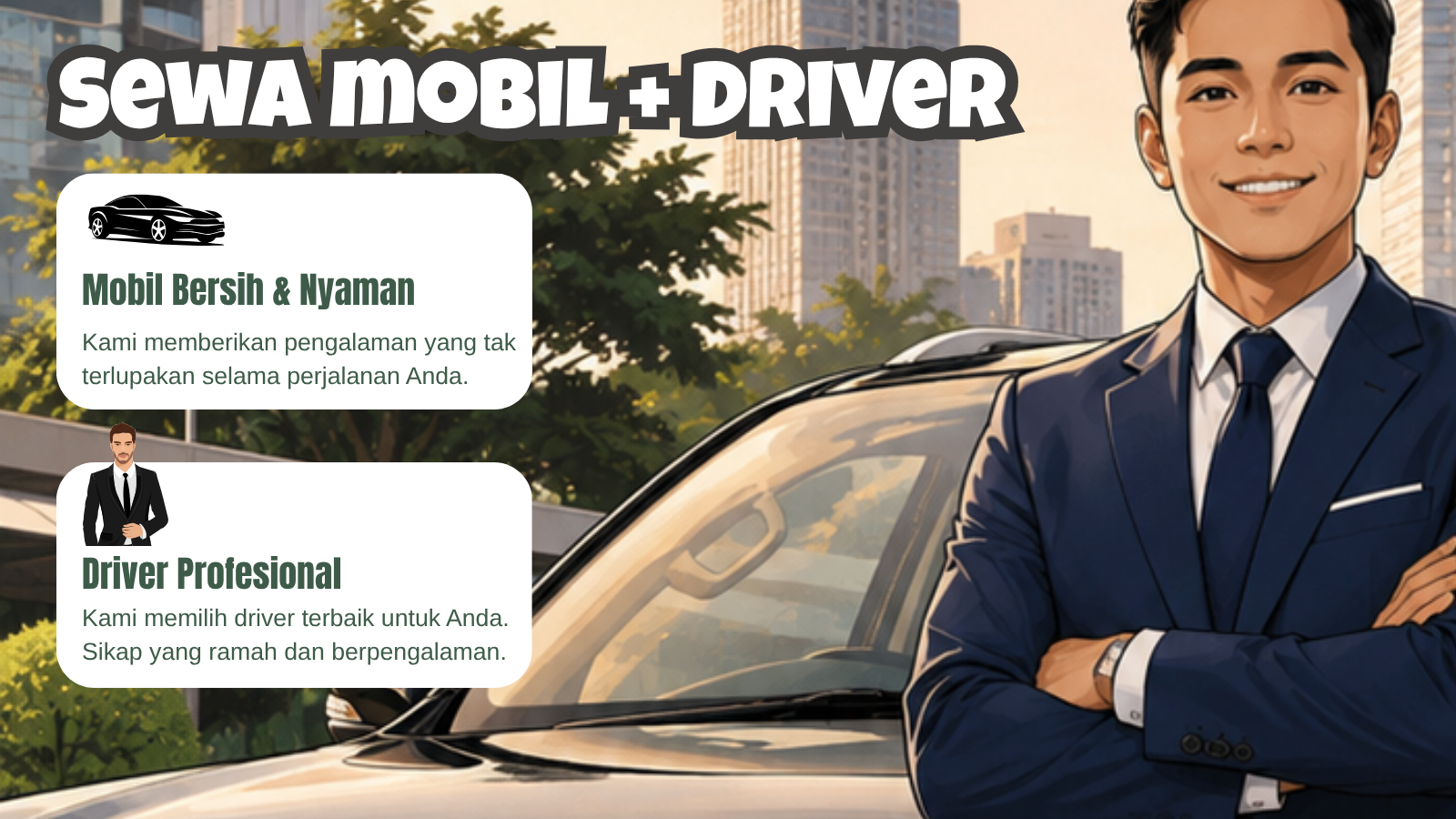 Sewa dengan Driver